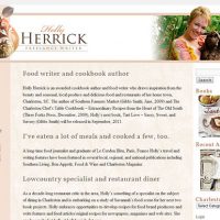 Holly Herrick's Website Screen Shot