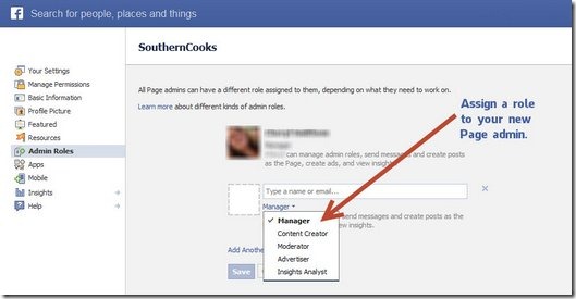 Step 4 of Add New Page Manager for Facebook Pages